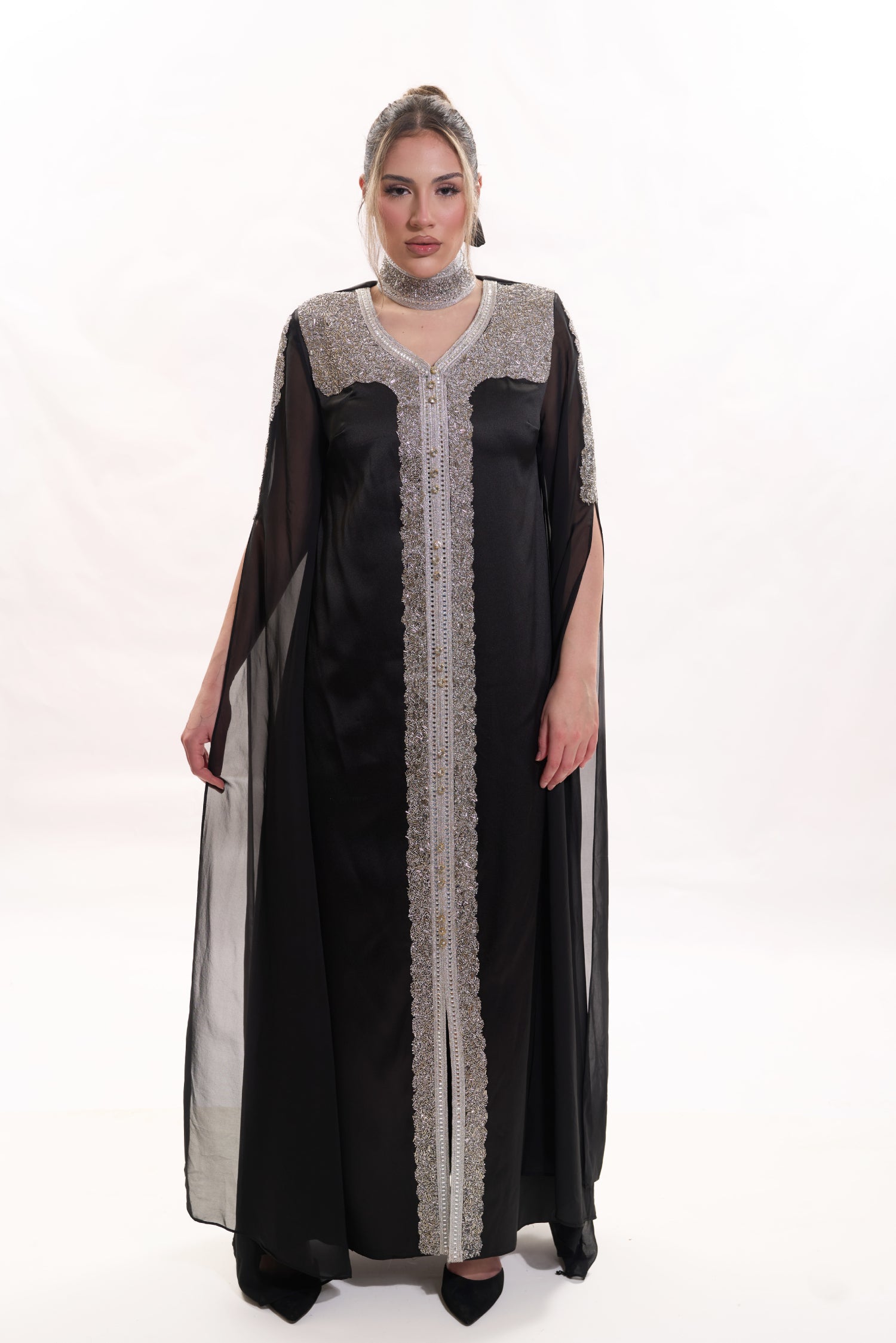 HEIR CAPE SLEEVE KAFTAN