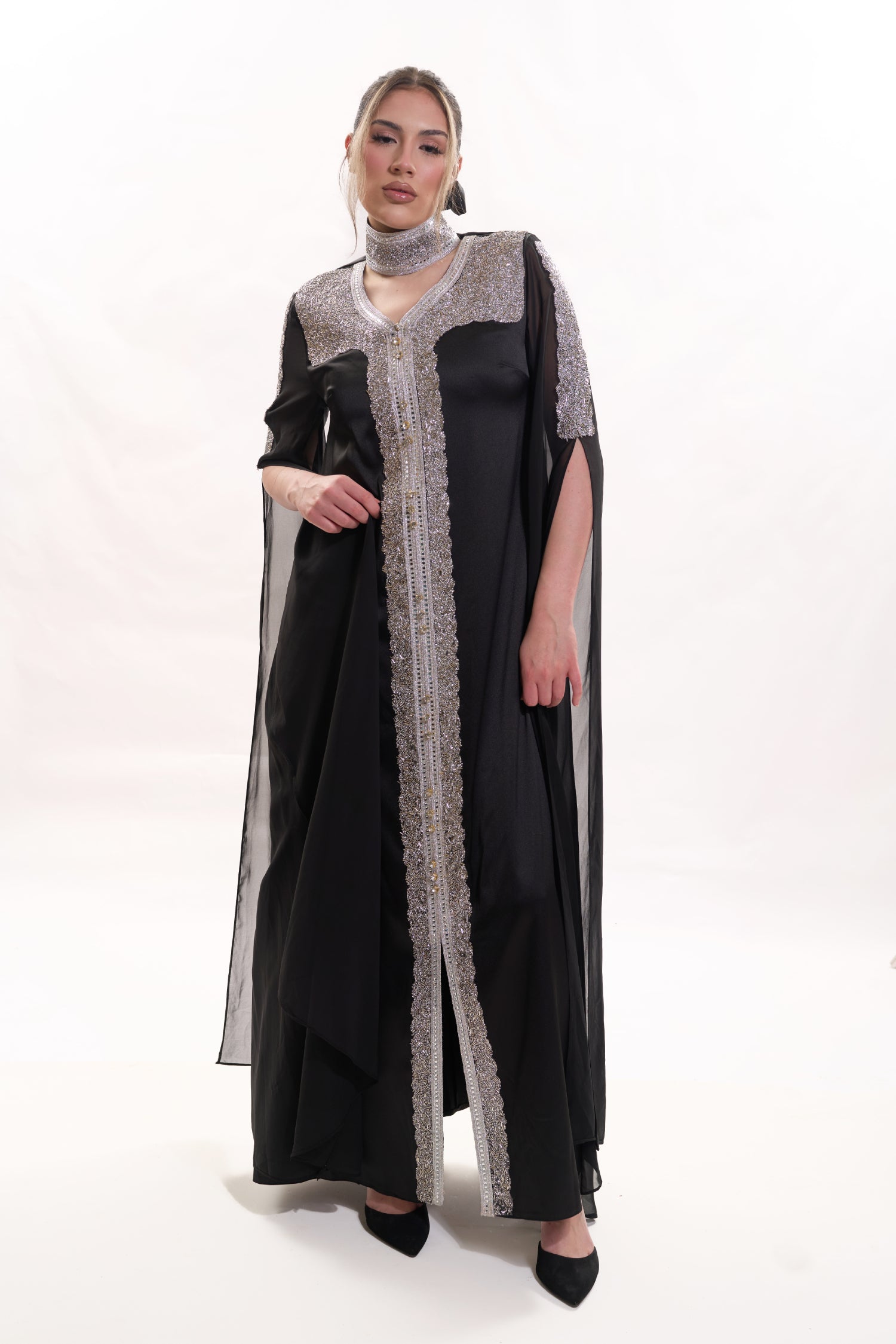 HEIR CAPE SLEEVE KAFTAN