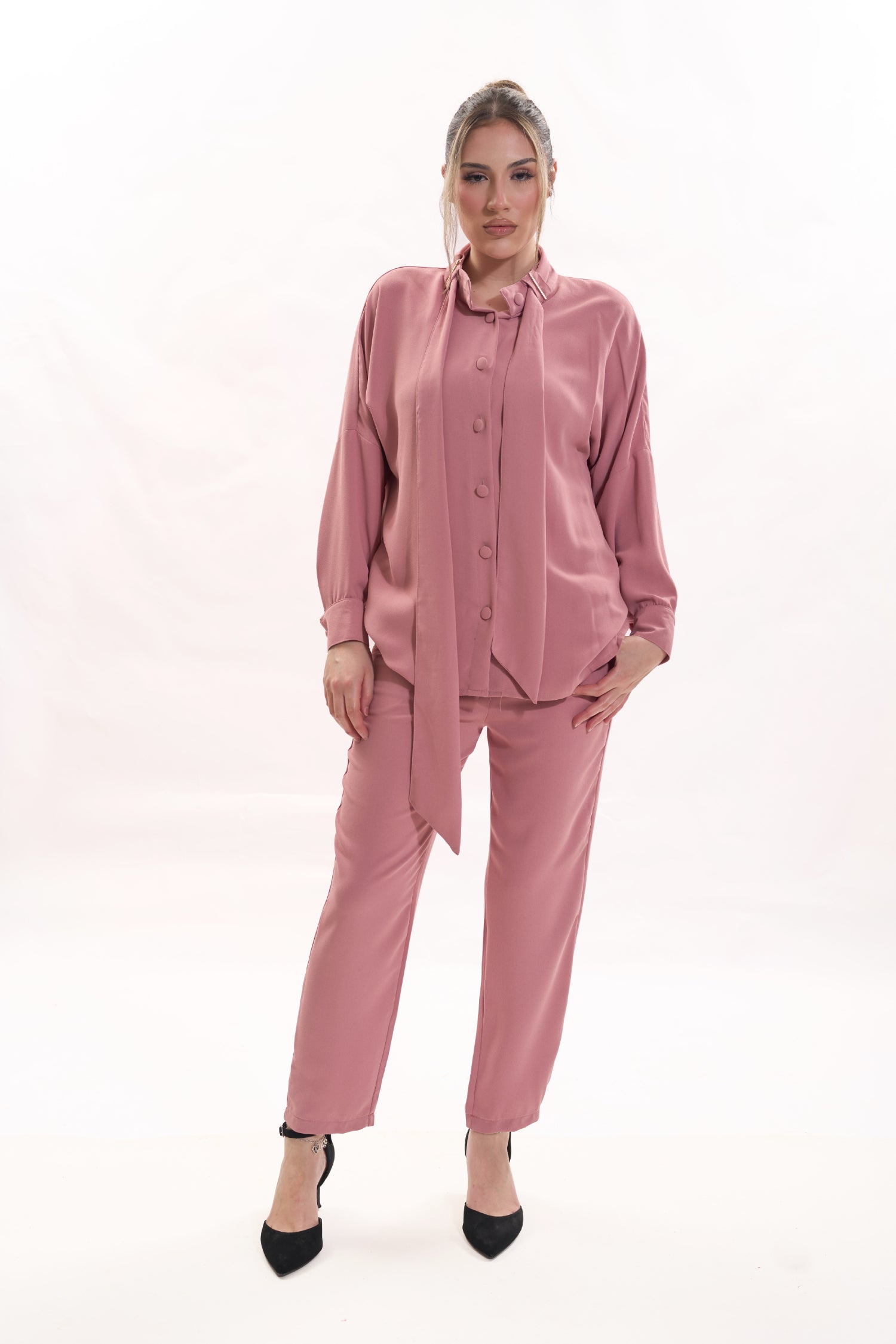 ROYALE LONG SLEEVE BLOUSE (ROYALE PANTS )