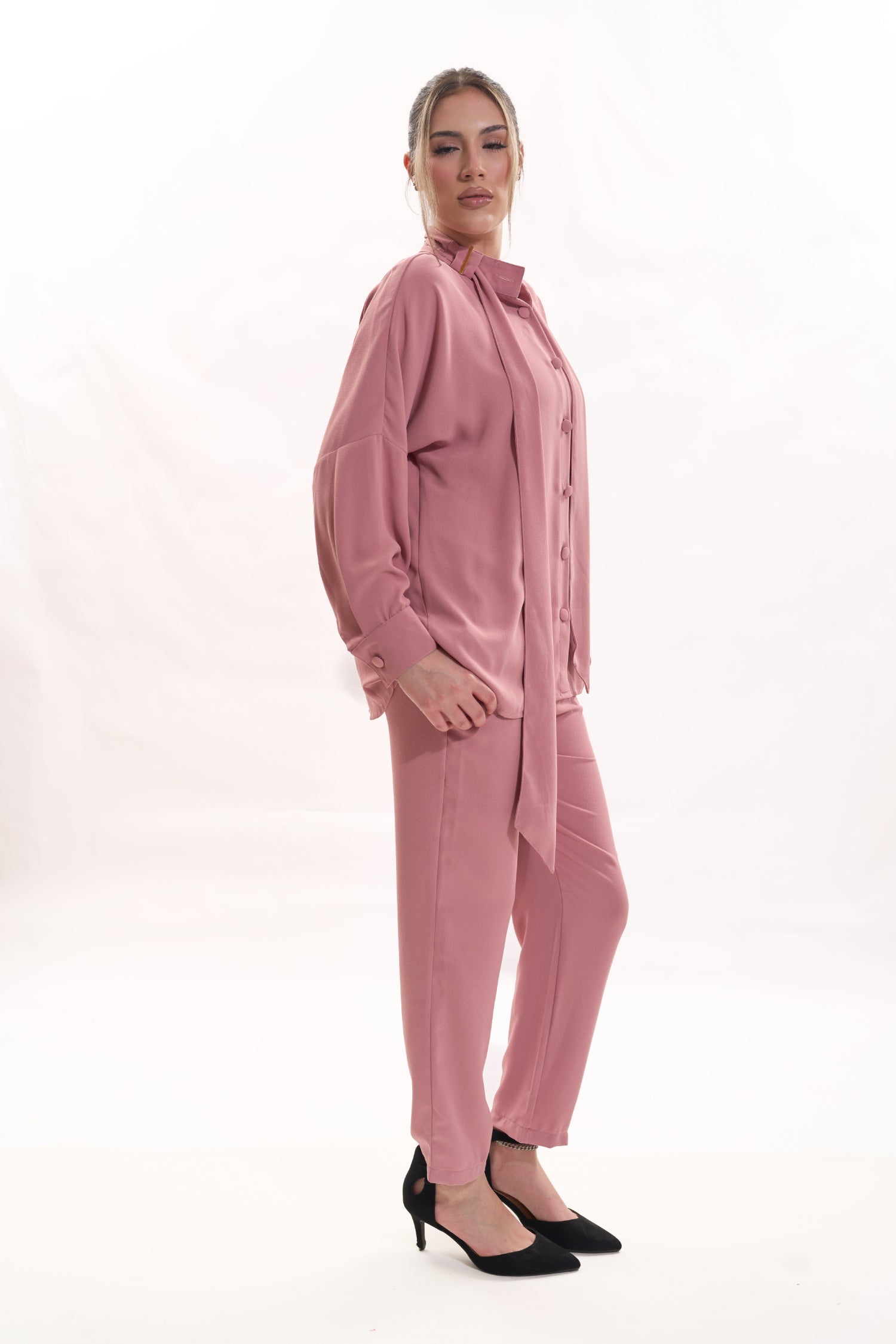 ROYALE LONG SLEEVE BLOUSE (ROYALE PANTS )