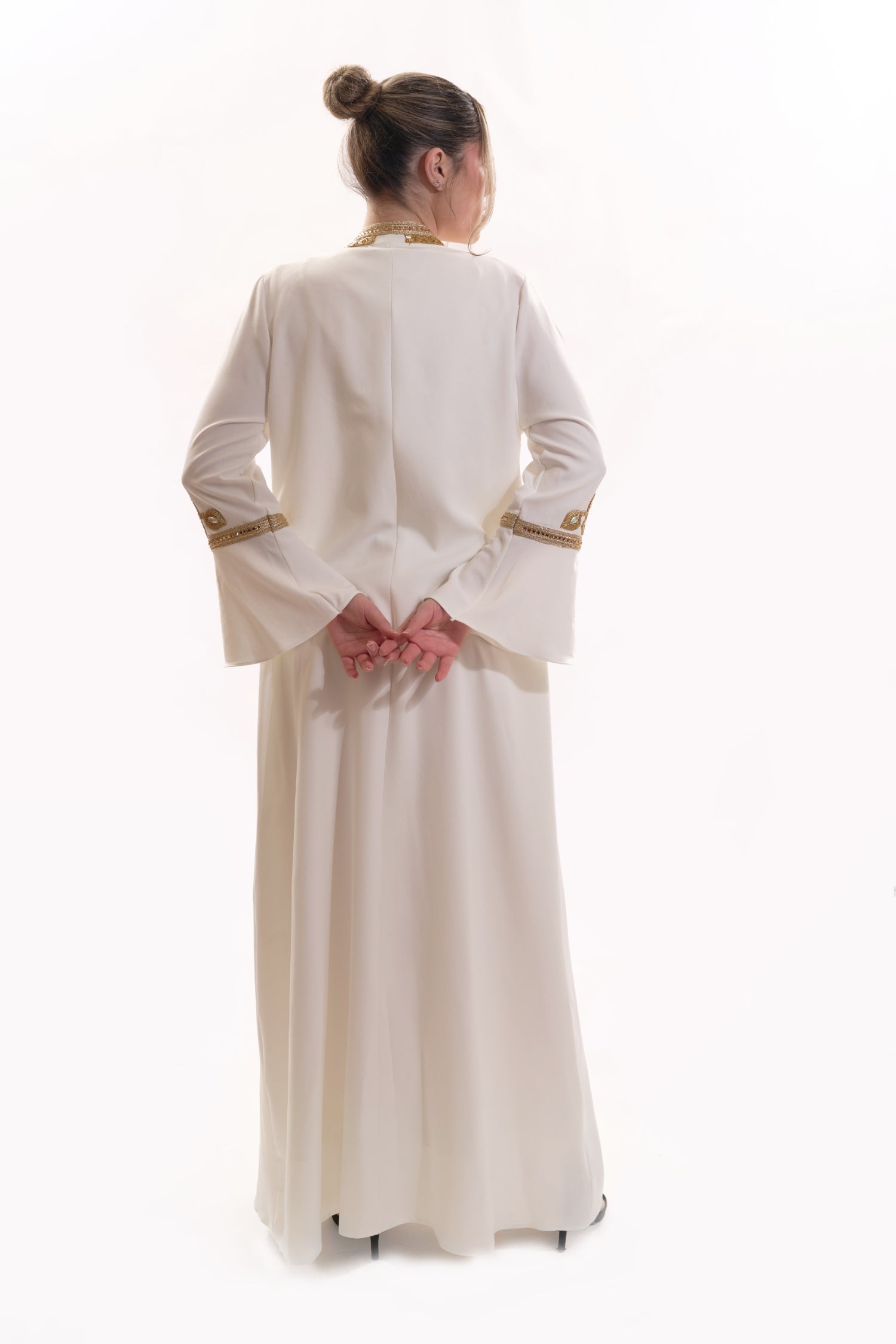 CAIRO SATIN MAXI 2-PIECE ABAYA SET